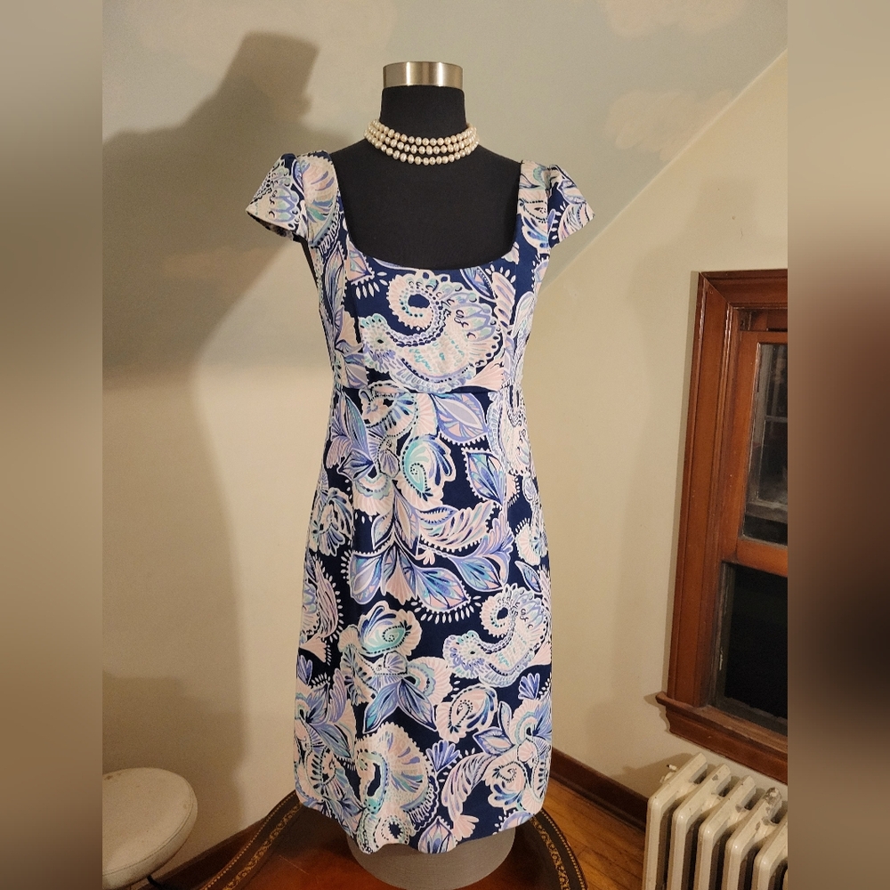 Lilly Pultzer Floral Dress Size 6